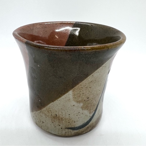 Y2K Signed John Freimark Set of 2 Studio Pottery Mugs - Picture 5 of 16